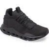 On Cloudnova Sneaker In Black/eclipse