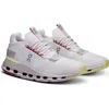 On Cloudnova Sneaker In Undyed White/fade