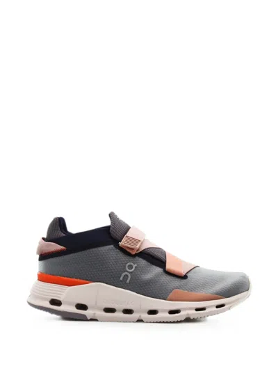 On Cloudnova Wrap Sneakers In Gray