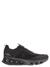 On Cloudnova X - Technical Fabric Trainers In Black