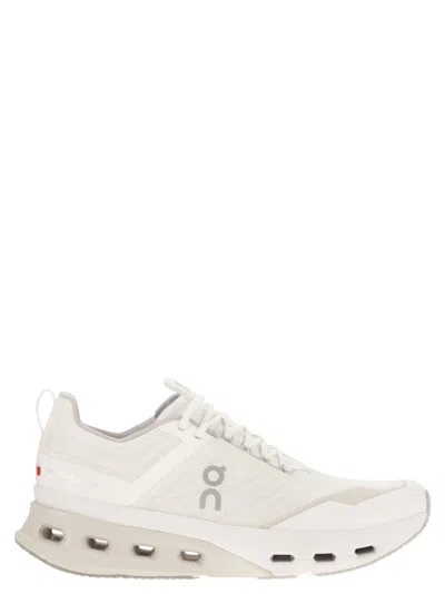 On Cloudnova X - Technical Fabric Trainers In White