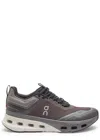 On Cloudnova X Panelled Mesh Sneakers In Gray