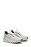 On Cloudnova X Training Sneaker In Silver/mulberry