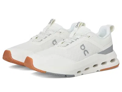 On Cloudnova Youth (big Kid) Kids Shoes Ivory/apollo : 6.5 Big Kid M, Synthetic In White