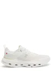 On Cloudpulse Next Panelled Mesh-knit Sneakers In White