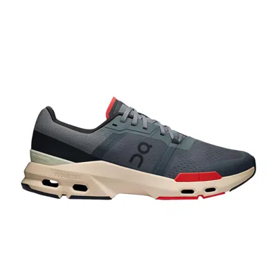 Pre-owned On Cloudpulse 'ste Red' | Grey | Men's Size 9.5