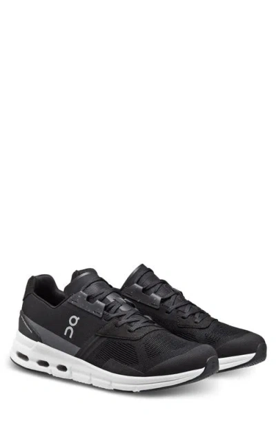 On Cloudrift Sneaker In Black/white