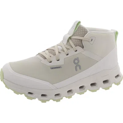 On Gray Cloudroam Waterproof Sneakers In Ice | Limelight
