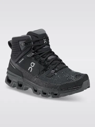 On Cloudrock 2 Waterproof In Black/eclipse