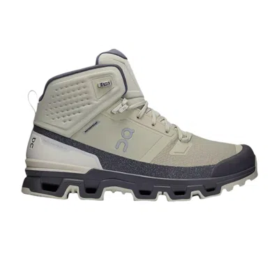 Pre-owned On Cloudrock 2 Waterproof 'chalk Eclipse' | Green | Men's Size 9