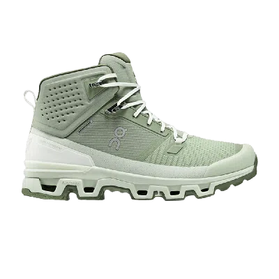 Pre-owned On Cloudrock 2 Waterproof 'reseda Aloe' In Green