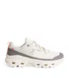 On Cloudrock Low Hiking Boots In White