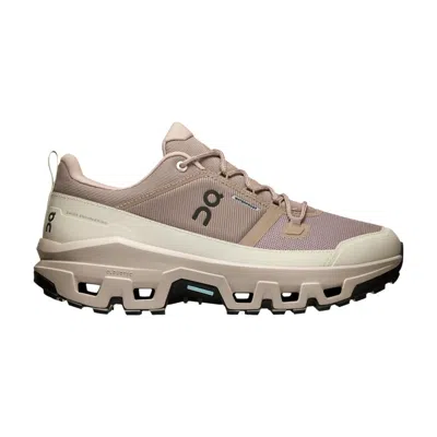 Pre-owned On Cloudrock Low Waterproof 'cinder Fog' | Grey | Men's Size 10