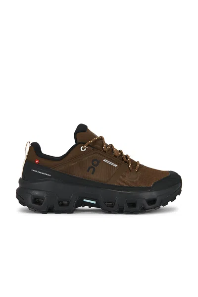 On Cloudrock Low Wp In Brown