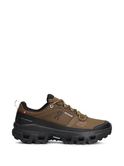 On Running Waterproof Trail Running Sneakers In Animal Print