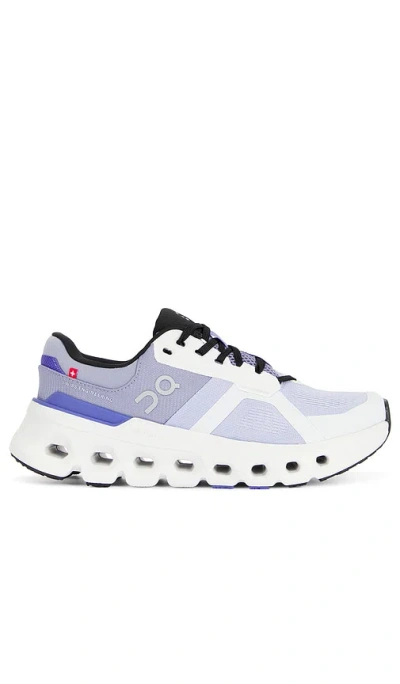 On Cloudrunner 2 Sneaker In Nimbus/blueberry