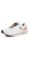 On Cloudrunner 2 Running Shoe In White Sand