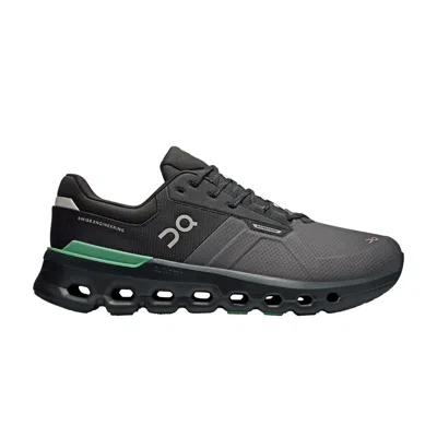 Pre-owned On Cloudrunner 2 Waterproof 'eclipse Rosemary' | Black | Men's Size 9.5