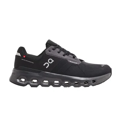 Pre-owned On Cloudrunner 2 Waterproof 'magnet Black'
