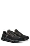 On Cloudrunner 2 Waterproof Running Shoe In Magnet/black