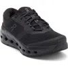 On Cloud Runner 3 Wide Sneaker In Black