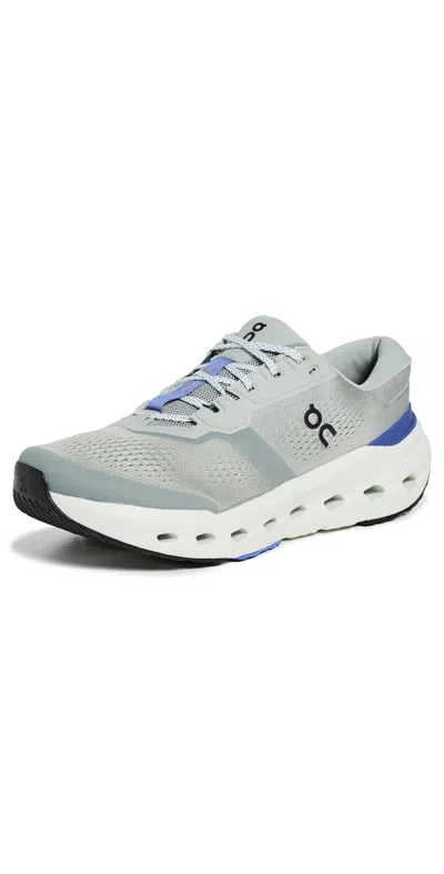 On Cloudrunner 3 Sneakers Tin/iceberg In Blue