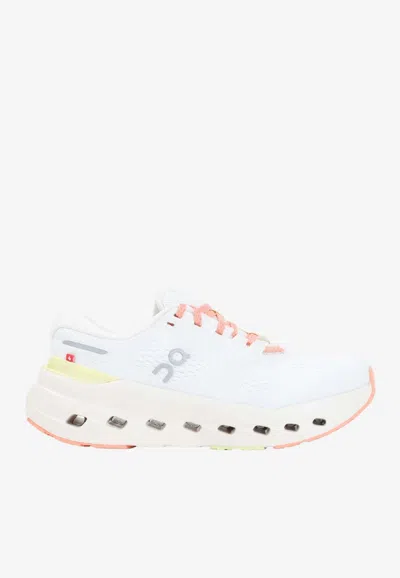 On Running Cloudrunner 2 Waterproof Canvas Sneaker In White