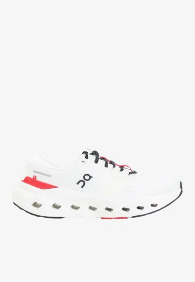 On Cloudrunner 3 Mesh Sneakers In White