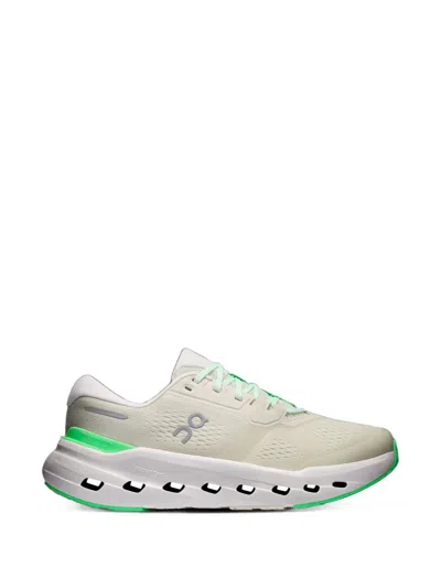 On Cloudrunner 3 Wide Sneakers In White