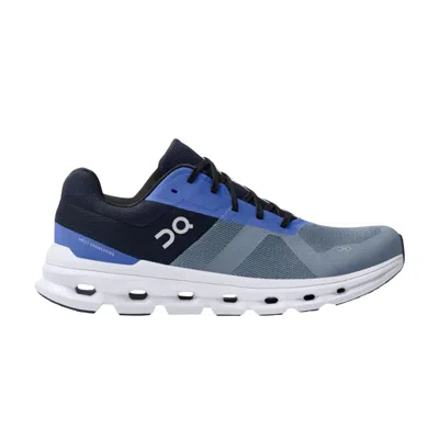 Pre-owned On Cloudrunner 'metal Midnight' | Blue | Men's Size 7