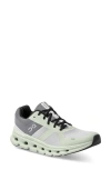 On Cloudrunner Running Shoe In Frost/aloe