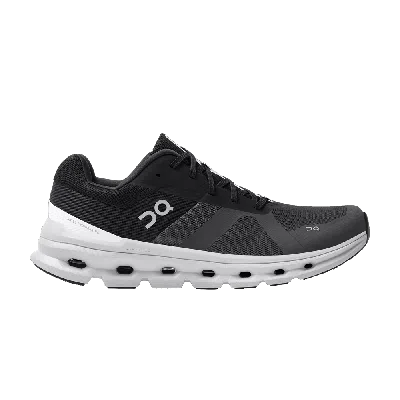 Pre-owned On Cloudrunner Wide 'eclipse Frost' In Black