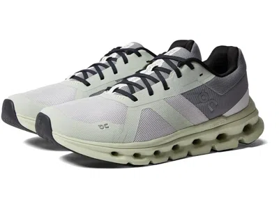 On Cloudrunner Women's Shoes Frost/aloe: 6 M, Synthetic/textile