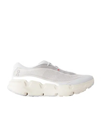 On Cloudsoma Hike Mesh Sneakers In White