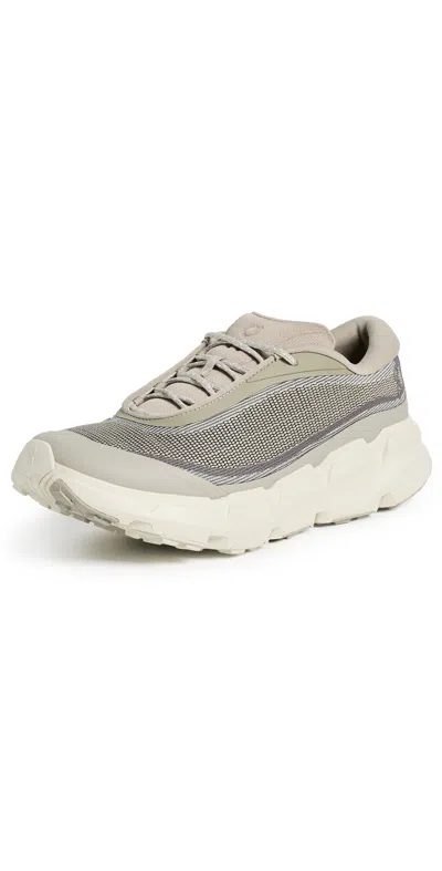 On Cloudsoma Hike Rubber-trimmed Mesh Sneakers In Gray