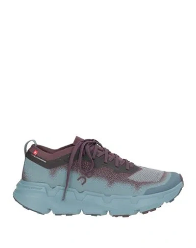 On Cloudsoma Woman Sneakers Slate Blue Size 8.5 Textile Fibers