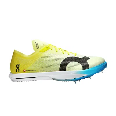 Pre-owned On Cloudspike Citius 2 'limelight White' | Yellow | Men's Size 7.5