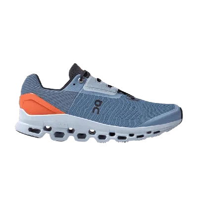 Pre-owned On Cloudstratus 2.0 'lake Flare' In Blue