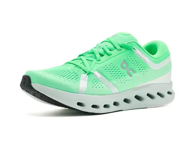 On Cloudsurfer 2 Men's Running Shoes Verdite/surf: 9 M In Green