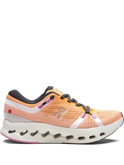 On Cloudsurfer 2 Perforated Trainers In Orange
