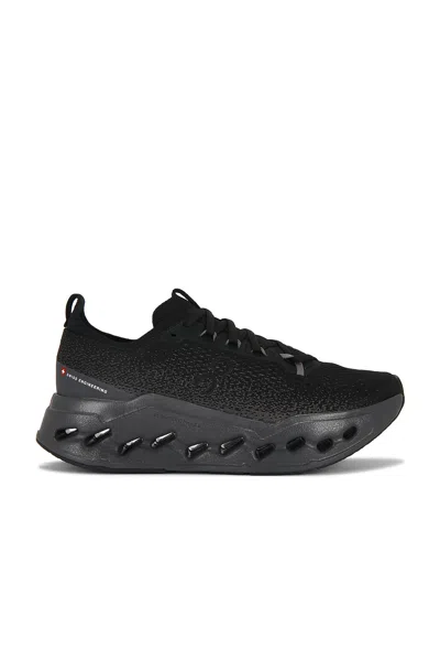 On Cloudsurfer Max In Black