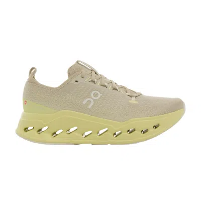 Pre-owned On Cloudsurfer Max 'pelican Limelight' | Yellow | Men's Size 8