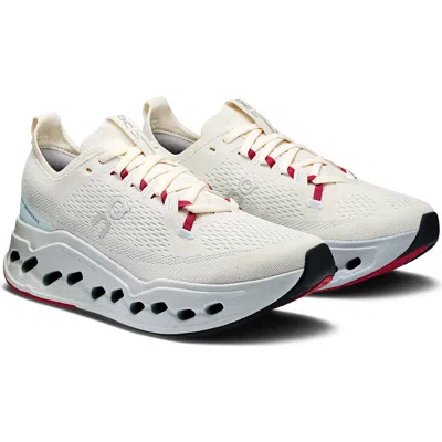 On Cloudsurfer Max Running Sneaker In White