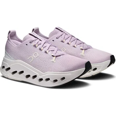 On Cloudsurfer Max Running Sneaker In Purple
