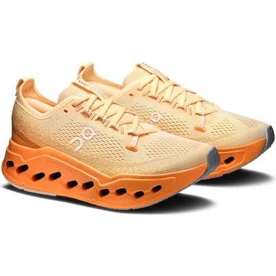 On Cloudsurfer Max Running Sneaker In Orange