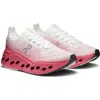 On Cloudsurfer Max Running Sneaker In White/camellia
