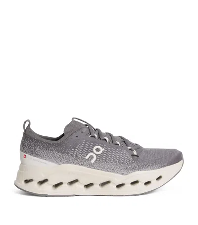 On Cloudsurfer Max Trainers In Blue