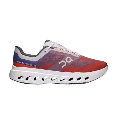 Pre-owned On Cloudsurfer Next 'indigo Flame' | Red | Men's Size 11.5