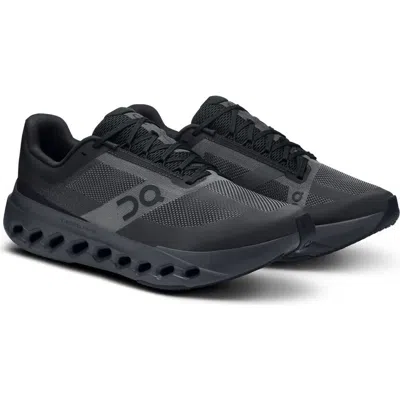 On Cloudsurfer Next Running Shoe In Black