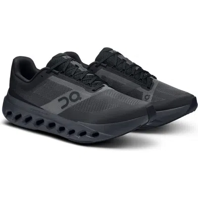 On Cloudsurfer Next Running Shoe In Black/eclipse